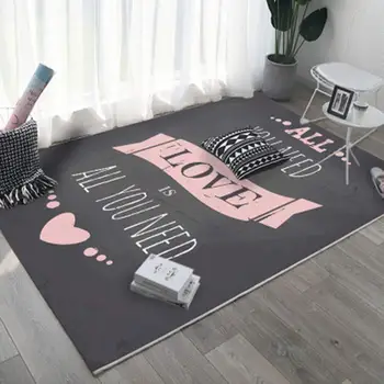 

Megayouput Fashion Cute Carpet For Living Room 80*120cm/120*160cm/140*200cm/160*230cm/200*300cm Non-slip Floot Mat