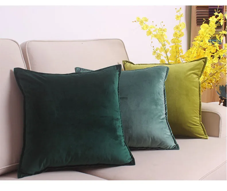 Яркие цвета, супер мягкий бархатный домашний декор, наволочка для подушки, велюровая наволочка для подушки, подушки для домашнего декора, декоративная наволочка, наволочка