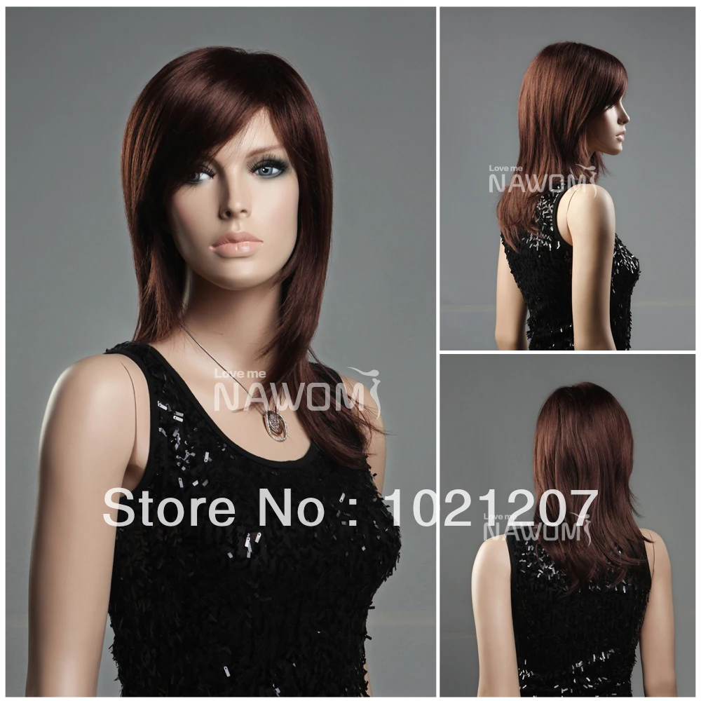 hot seller natural wigs with bang for women|wig ears|wig mwig picture |
