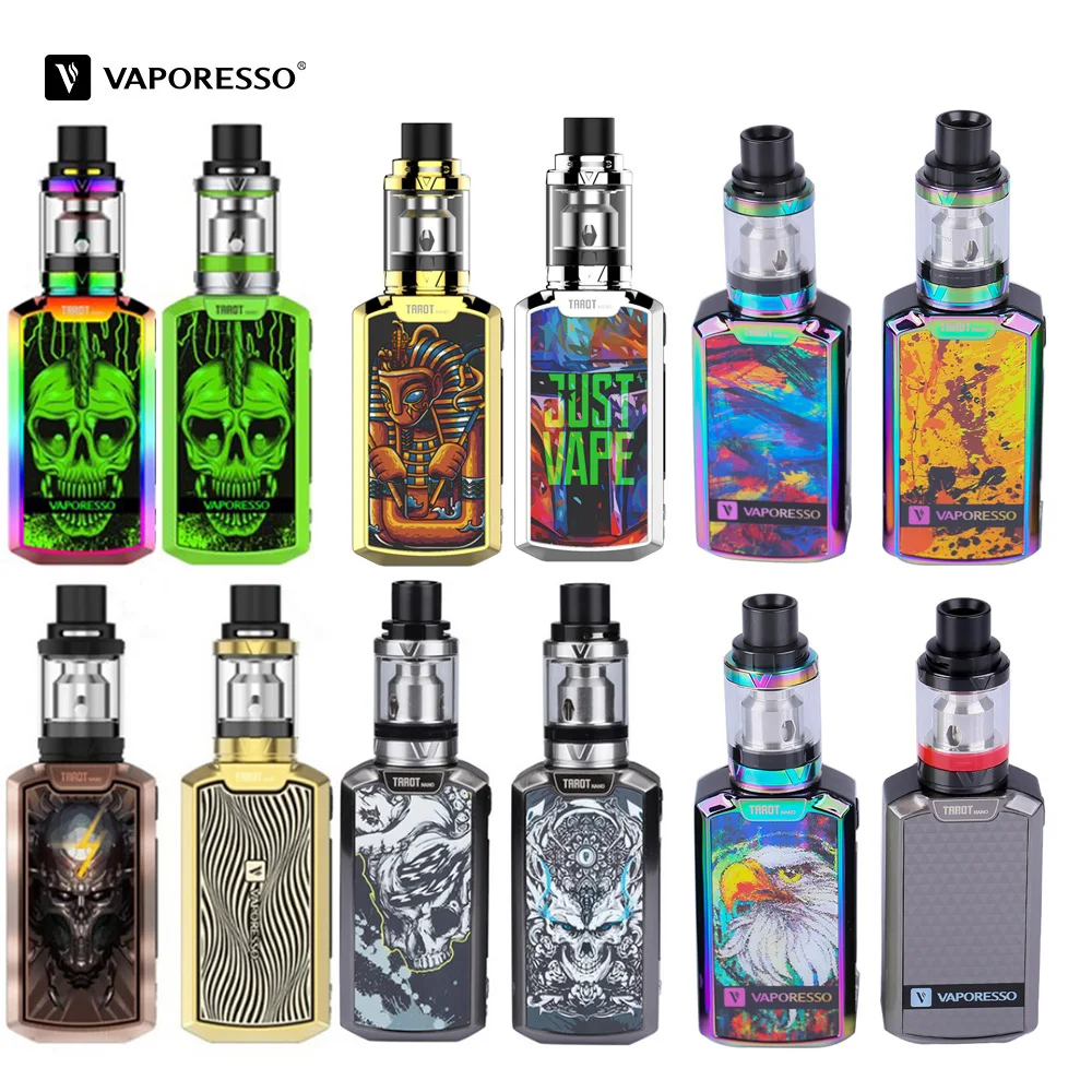 

Vape Original Vaporesso Tarot Nano Electronic Cigarette With 2500mah Box Mod Vape 2ml VECO EUC Tank Vaping