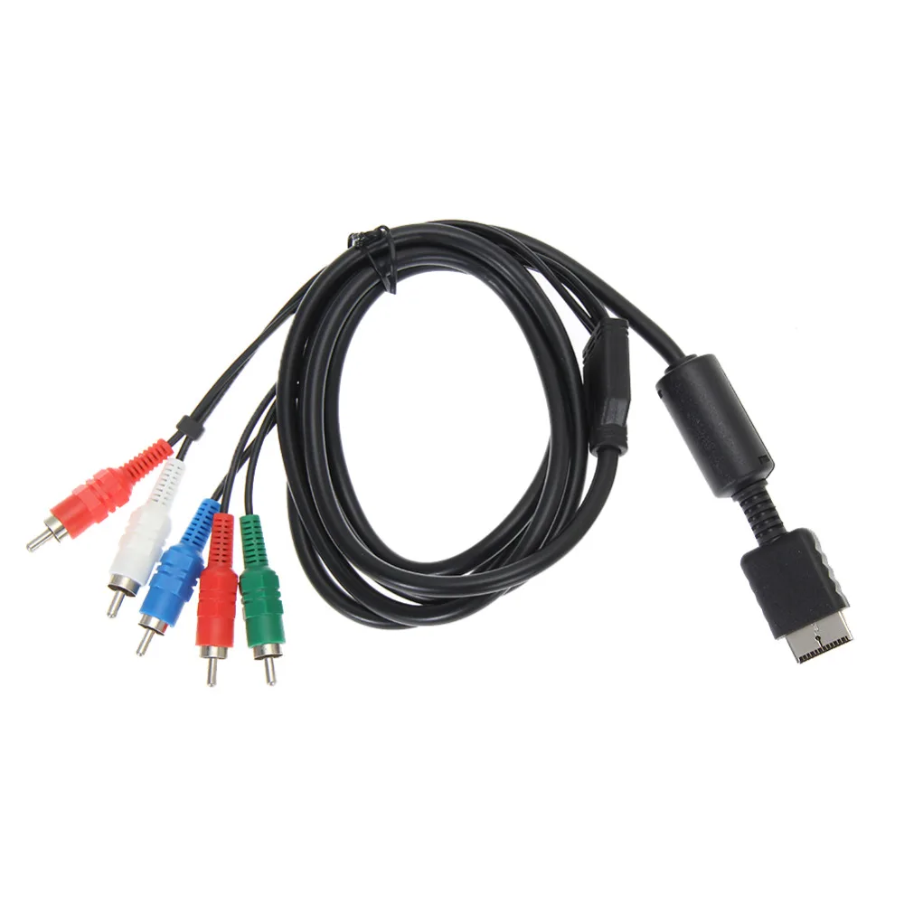 New 1.8m 6FT HDTV AV Audio Video Component Cable for PS2 PS3 Game cable