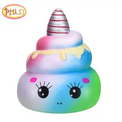 Новый Мягкие и милые Poo Fun Galaxy эмоджи какашка Scuishy Squash анти-стресс медленный нарастающее при сжатии детская игрушка squishy игрушки для детей
