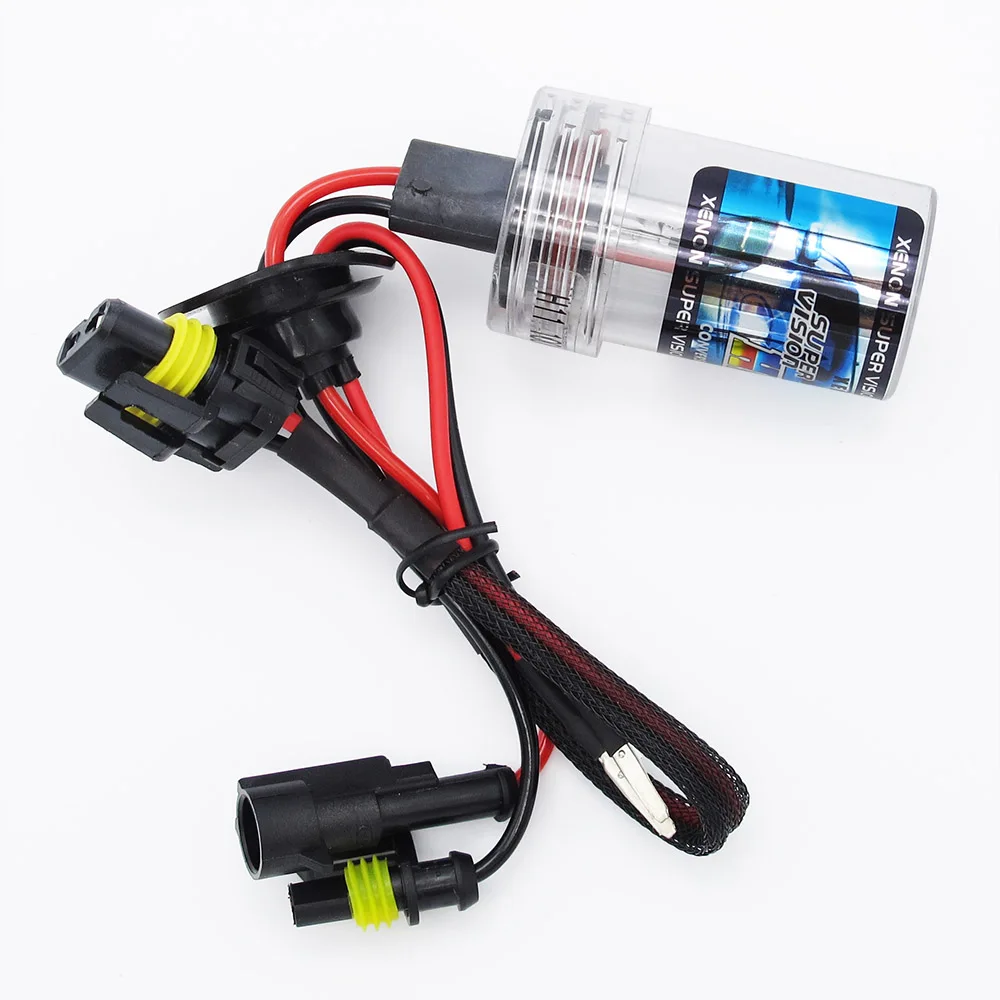 ANBLUB 2 шт. 35 Вт HID ксеноновая лампа постоянного тока 12 В H1 H3 H7 H11 9005 9006 Лампа 4300k 5000k 6000k