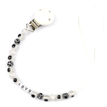 

Resin Eye Baby Pacifier Clip Chain Soother Nipple Holder Newborn Dummy Pacifier Feeding Teether Shower Gift Attache Sucette