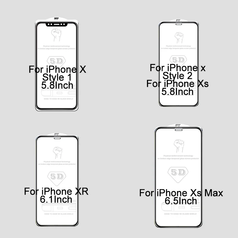 MRGO защита экрана закаленное стекло для iPhone XS Max полное покрытие защита 8 5D Стекло 6 7 Plus пленка для iPhone 6 s XR XS стекло