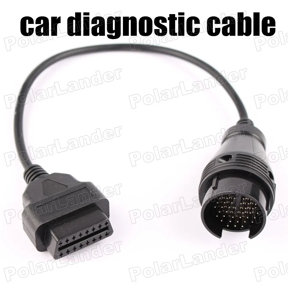 Бесплатная доставка для M ercedes B enz 38PIN разъем 38 Pin к 16Pin OBD2 адаптер Удлинительный
