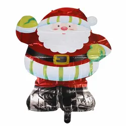 Рождественский воздушный шар Санта-Клаус Воздушный шар из фольги Детские Рождественские подарки Классические игрушки для детей Мальчики