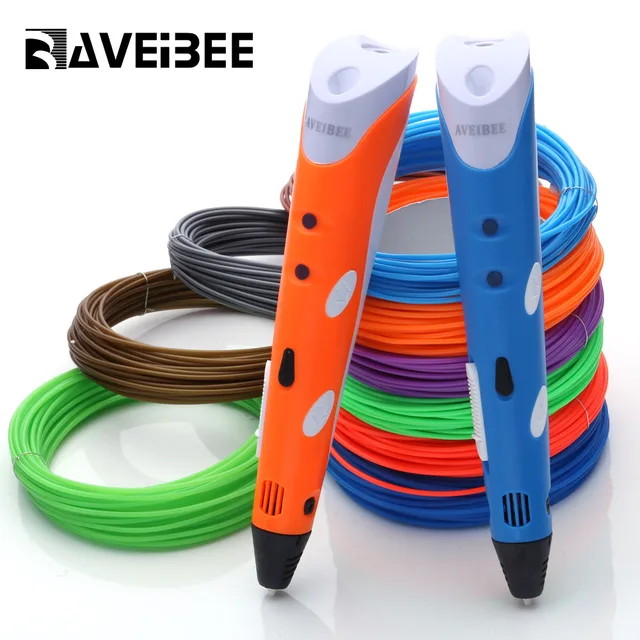 Best Price Gift Brand 2017 Model 3D Printer Pen For Kids With 1.75mm PLA Filament 3 D Printing Pen Drawing Pen Original Design