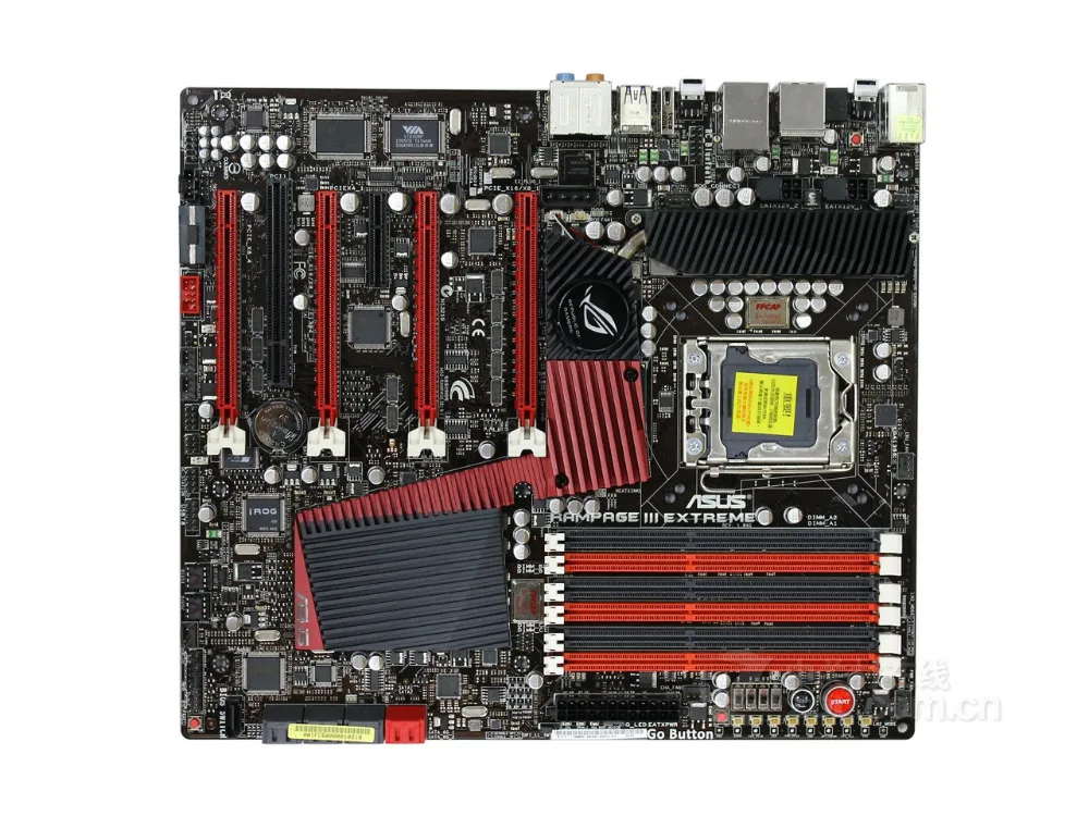 ASUS Rampage III Extreme оригинальная материнская плата DDR3 LGA 1366 24 ГБ X58 б/у настольная материнская плата