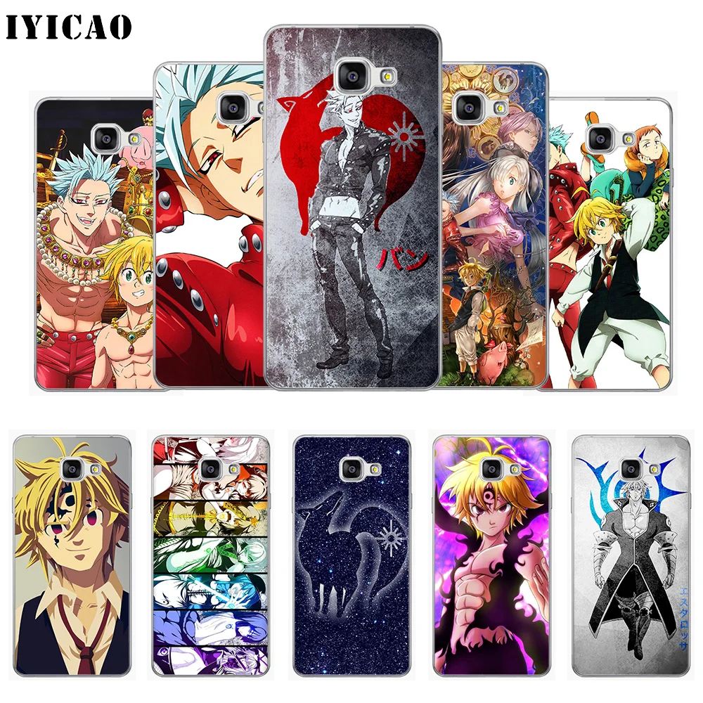 Мягкий силиконовый чехол для телефона IYICAO The Seven Deadly Sins Samsung A10 A30 A40 A50 A70 M10 M20 M30 TPU |