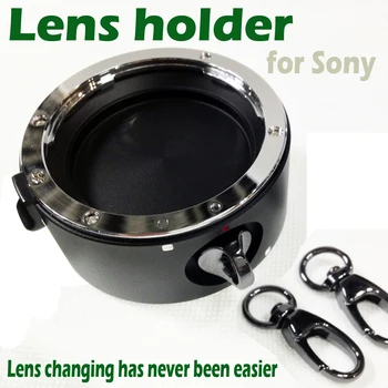 

lens changing stand-by helper lens Quick changing tool fast equipment lens flipper double lens holder for Sony NEX A7 A7R DSLR