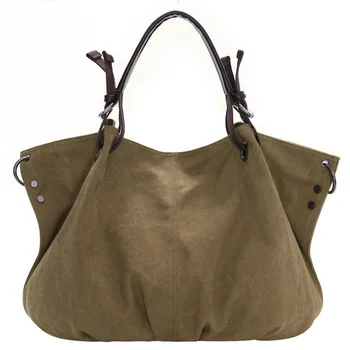 

Canvas Bag Fashion Korean Retro New Women's Handbag Messenger Shoulder Bags