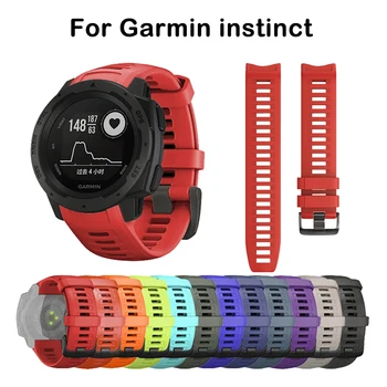 

Sport Smart Watch Band wrist Strap Watchband Replacement for Garmin Instinct Silicone Strap Watchband belt Bracelet Accessory