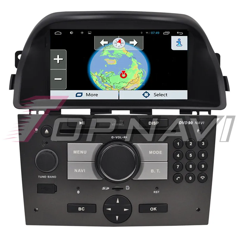 Topnavi Android 6,0 Автомобильный gps навигатор для OPEL ANTARA 2008 2009 2010 2011 2012 2013 Авторадио Мультимедиа Аудио стерео, без DVD