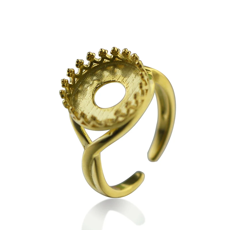 Beadsnice ID32845smt17 Sterling Silver Wholesale Ring Design Your Ring DIY Jewelry Silver Ring Blanks Jewelry Supplies