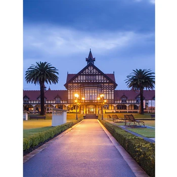 

Diy Diamond Painting Diamond FASHION Embroidered Coating Full Diamond Square Rhinestone Mosaic Landscape House