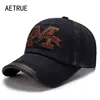 AETRUE-Gorra de béisbol con Cierre trasero para hombre y mujer, gorro de béisbol con cierre trasero, estilo Hip hop, unisex ► Foto 1/6