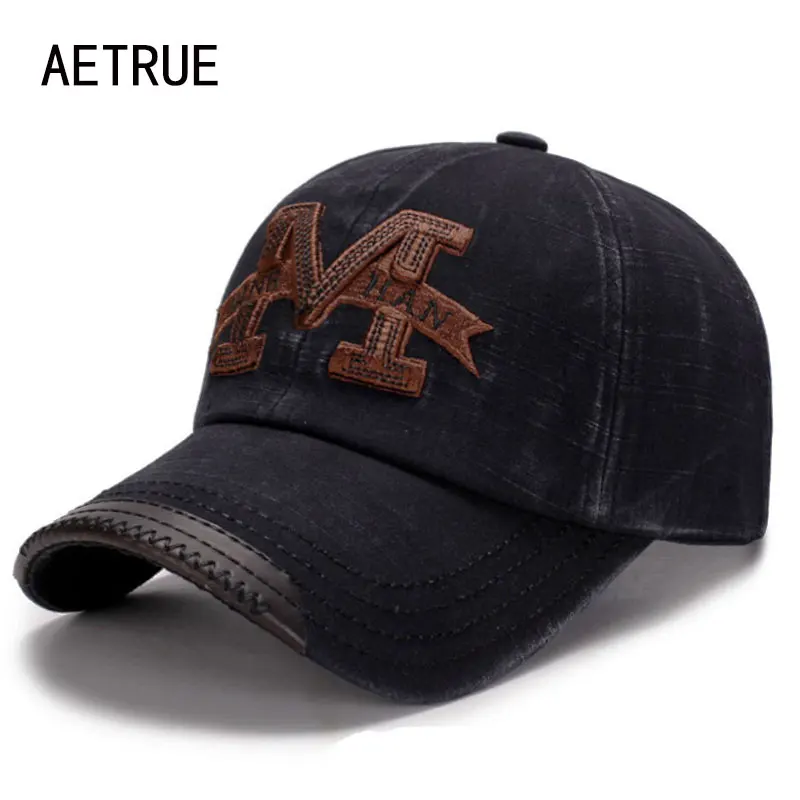 AETRUE أزياء العلامة التجارية قبعة بيسبول الرجال Snapback قبعات النساء Casquette الهيب هوب العظام قبعات للآباء للرجال Gorras الذكور قبعات بيسبول كاب