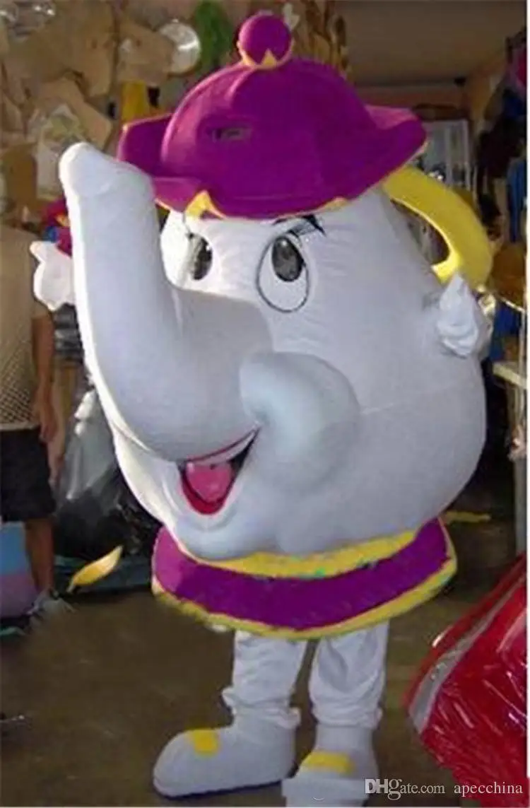

High quality Women Style Teapote Mascot Costumes White TeaPote Advertisement Birthday Party fancy Dress Free Shipping