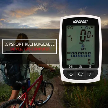 

Cycling Speedometer For Bicycle Computer Wireless IPX7 Waterproof Rechargeable Bike GPS Odometer with Mount