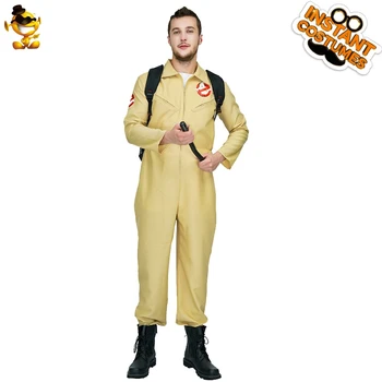 

Adult Men's Ghost Busters Costume Masquerade Party Ghost Busters Outfits Role Play Party Costumes
