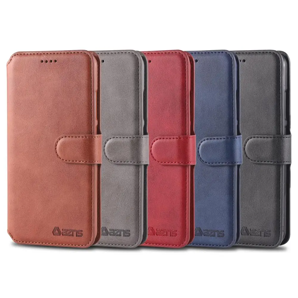 

For Xiaomi Redmi 6 Case Luxury Leather Wallet Flip Case Redmi 6 cover With Card Slot Magnetic Vintage Phone Bags stand cases
