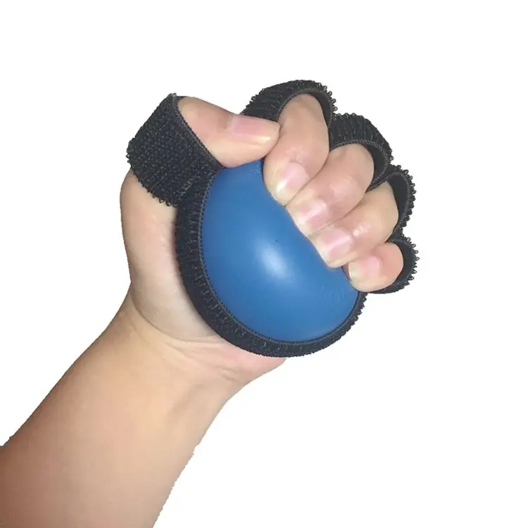 2 в 1 пальцевое устройство, тренировочное оборудование, Ортез на запястье и руку с шариковым ударом, для восстановления здоровья - Цвет: as show