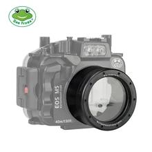 Seafrogs 18-55mm Lens Tube For Canon EOS M5 Waterproof Housing Case Replace Camera Accessory waterproof underwater housing camera housing case for canon 550d 18 55mm lens