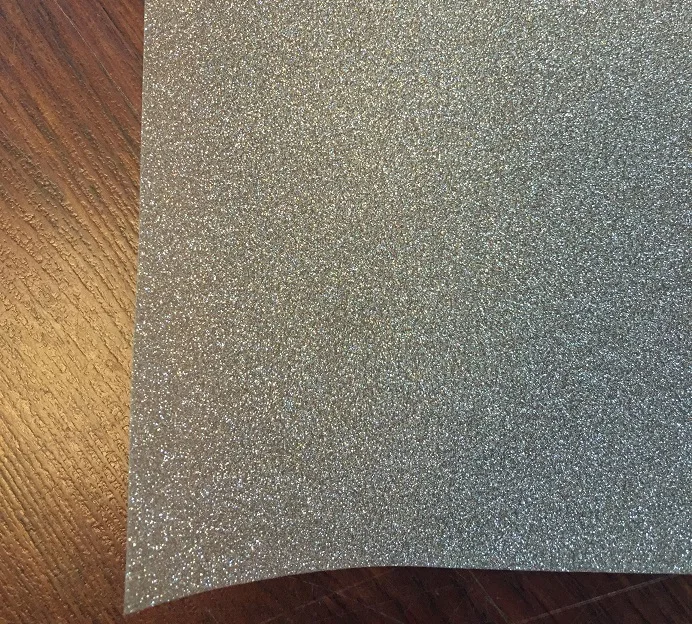 Блестящая светоотражающая пленка из ПВХ с маленькими звездами