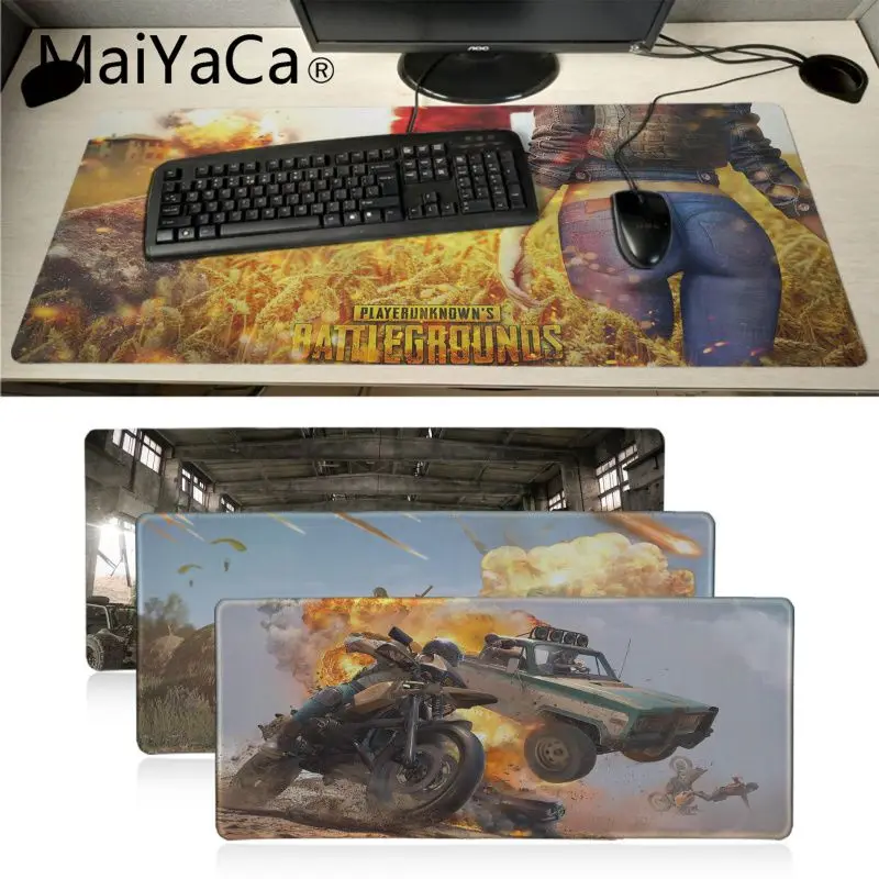 Коврик для мыши Maiyaca PUBG Playerunknown's Battlegrounds игровой коврик ноутбука ПК большой