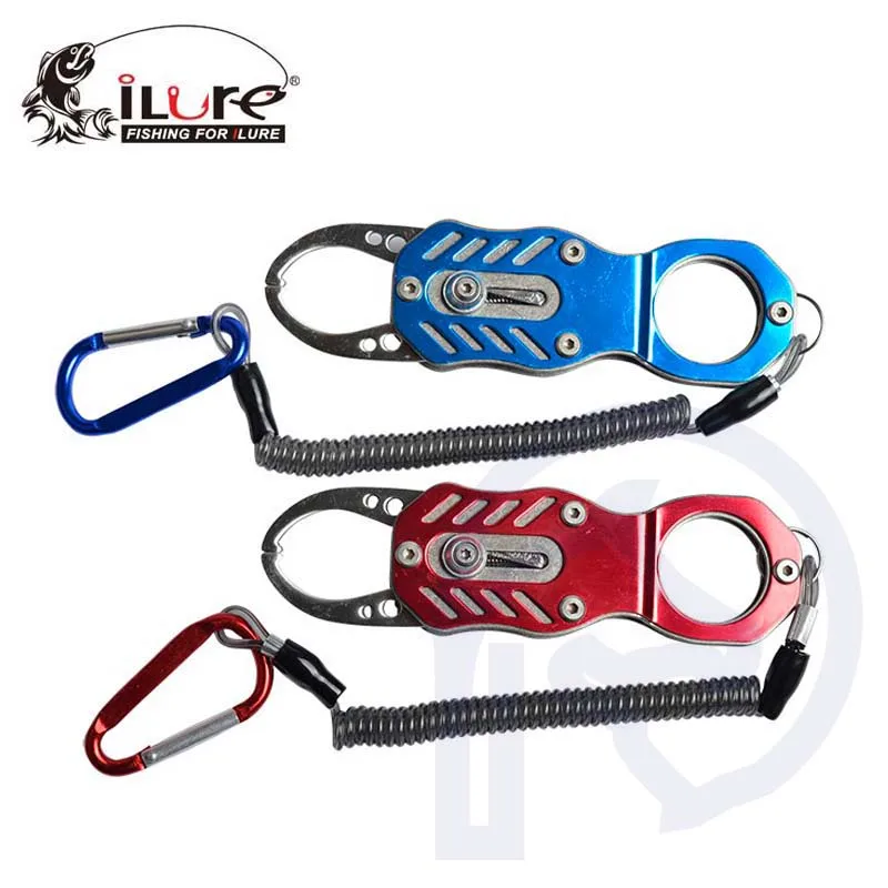

Ultra Light Fishing Grip Lip Grabber Stainless Stell Fishing Controller Aluminum Clip Clamp Multifunction Fishing Tackle Tool