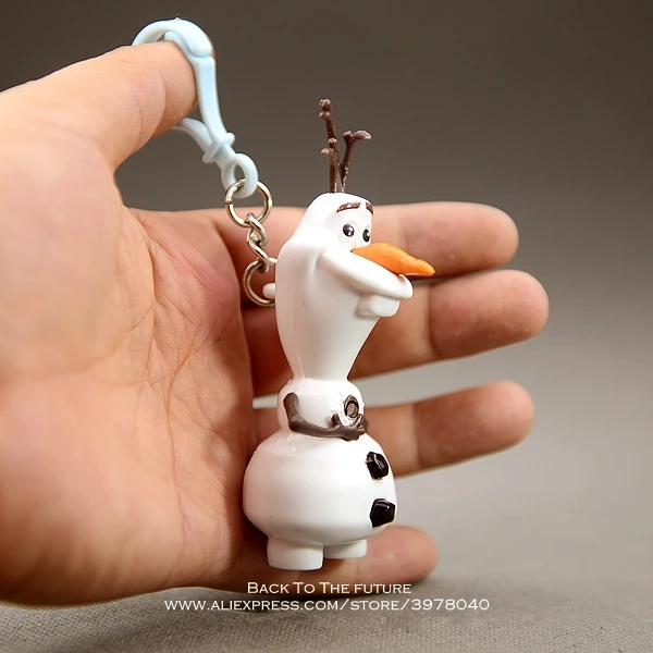 Disney Frozen Olaf snowman 9cm mini doll Action Figure Posture Anime Decoration Collection Figurine Toy model for children gift