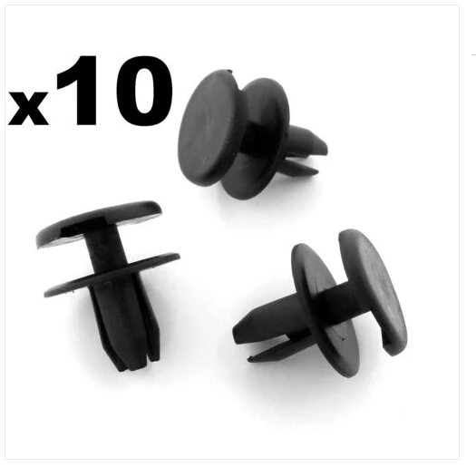 10X Clips 9mm Fender Liner Screw Grommets For Toyota Tacoma Lexus 90189-06065 LA