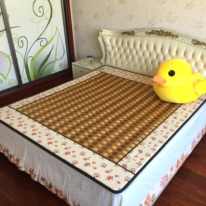 

Hot Sale Natural Jade Germanium Mixed Mat Health Heated Jade Nice Bed Mattress Health Care Mat