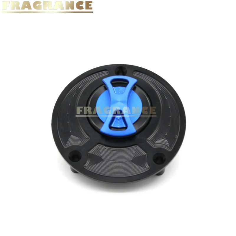 

Motorcycle Accessories CNC Aluminum Fuel Tank Cap Gas Oil Tank Cover Petrol Cover for yamaha FZ6 FAZER 2004-2011