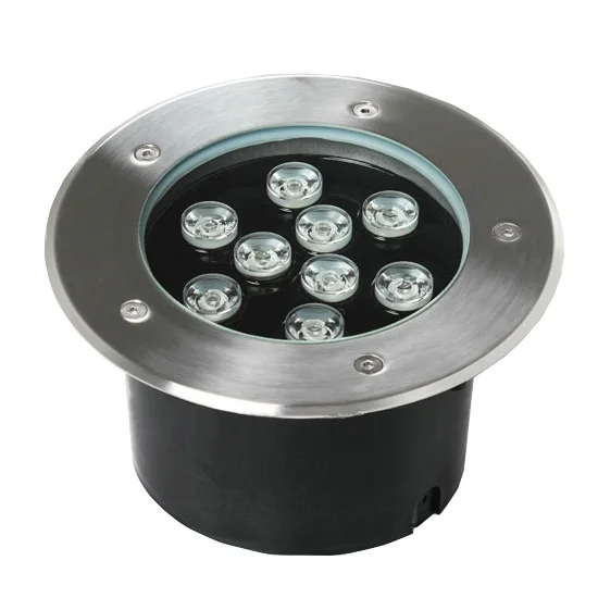 

9W LED Recessed Ground Lights Outdoor Buried Lamp Landscape Waterproof IP65 12V