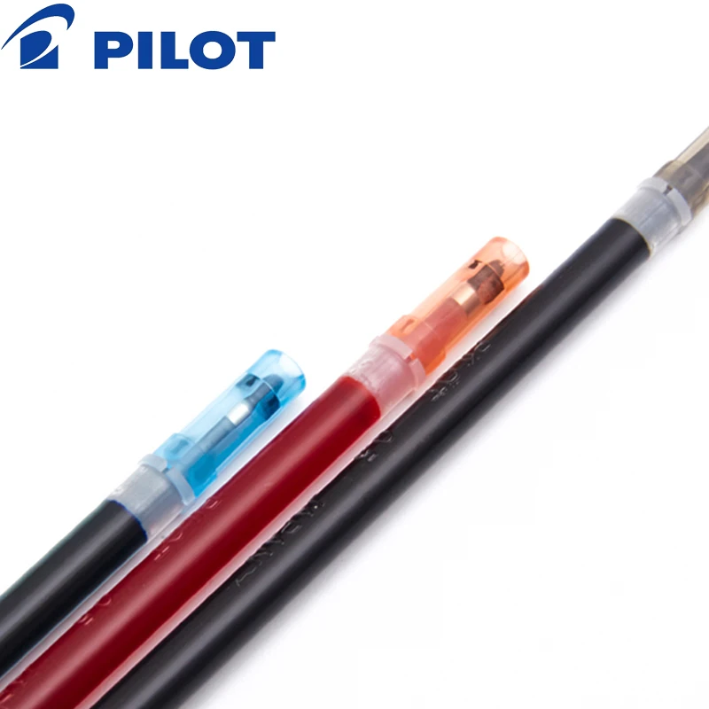 2 штуки, гелевая ручка Pilot HI-TEC-C, заправка картриджа, перезарядка BLS-HC4, 0,25 мм, 0,3 мм, 0,4 мм, 0,5 мм, стержни для ручек, Япония