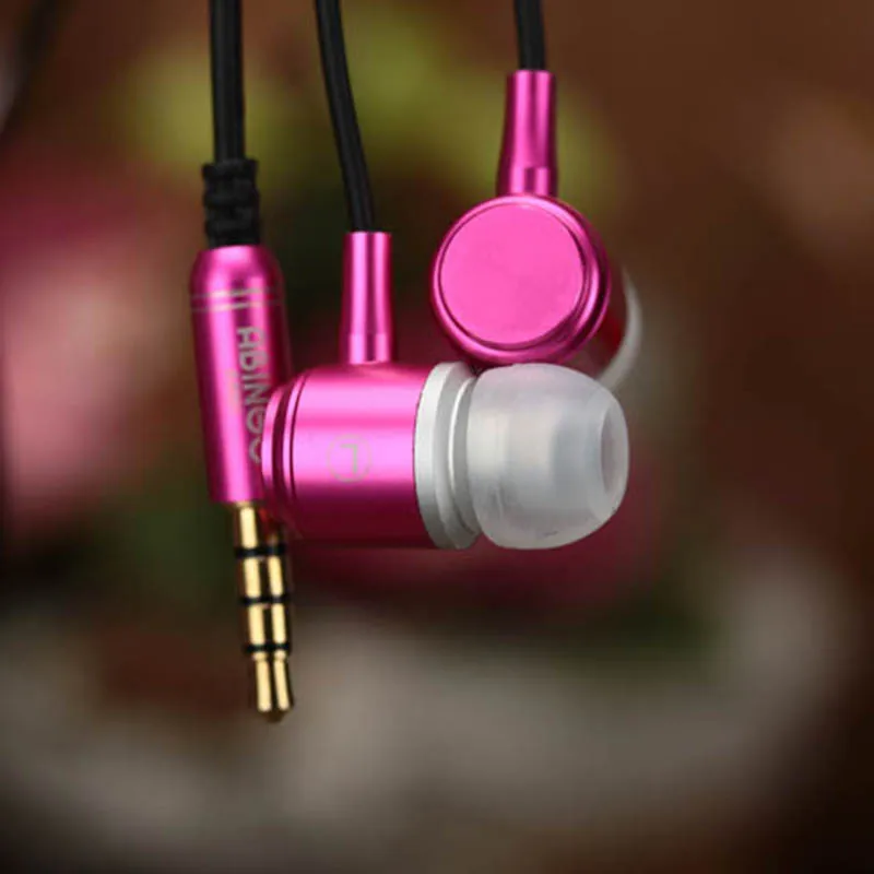 Роскошные Hifi тяжелый бас металлические наушники музыка стерео проводные С