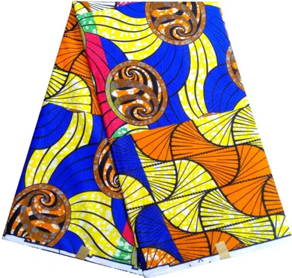 Не хлопок! Анкара ткань Африканский Воск принты ткань африканская ткань для лоскутов 6 ярдов полиэстер ткань нигерийский воск DL-A2 - Цвет: 41