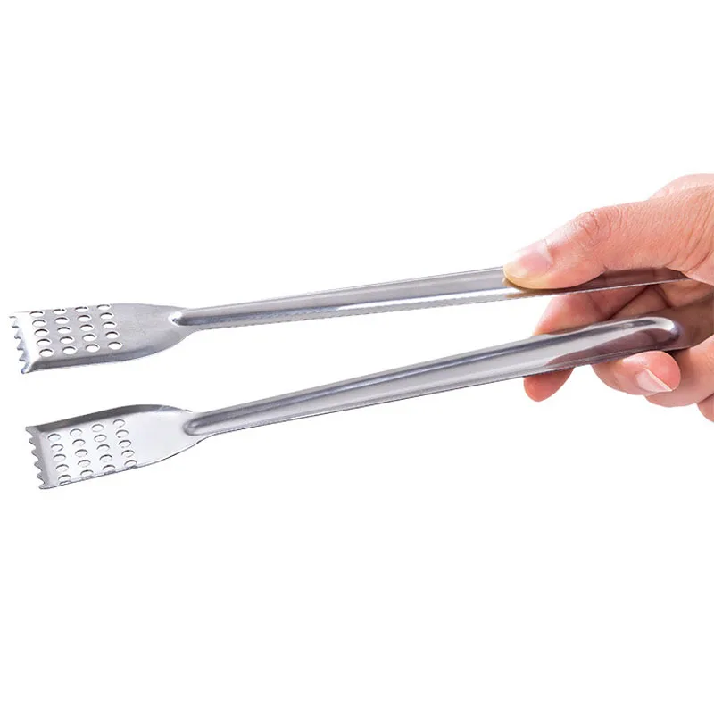 Stainless-Steel-Bread-Clips-Cake-Tongs-BBQ-Clamps-Hollowed-out-Design-Oil-Separation-Food-Dessert-Pick (4)