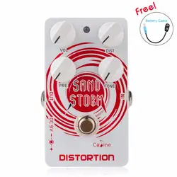 Модернизированный Caline CP-27 SAND STORM Distortion электрогитара с эффектом Всевышнего Crunch distortion guitar Effect True Bypass