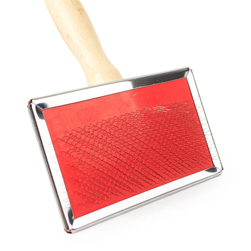 SYDZSW Natural Bamboo Eco Friendly Pet Cat Dog Slicker Brush Stylish and Durable Pet Grooming Tools Dog Comb XS S M L3