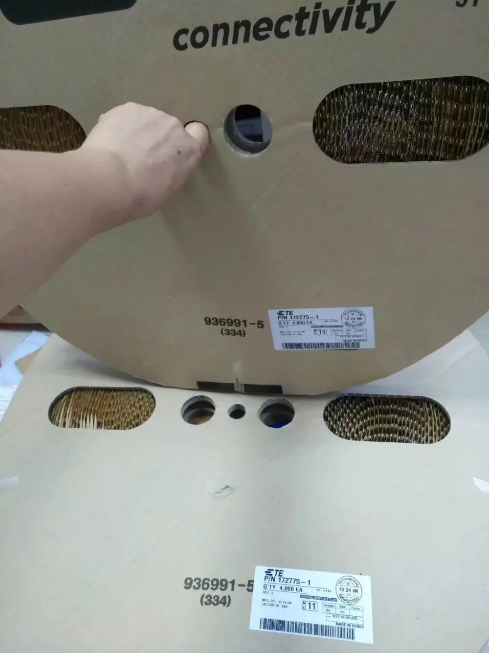 

172775-1 CONN UNINS RCPT 18-22AWG TE terminals connectors CRIMP SOCKETS 100% new and original parts