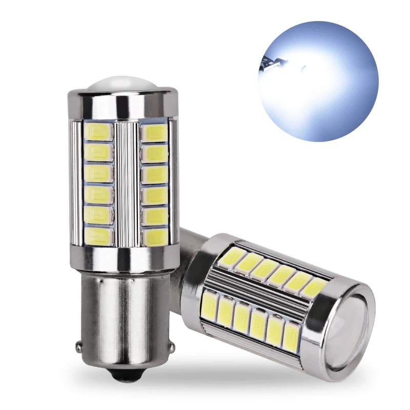1156 5630 5730 BA15S 21W 33 Smd Светодиодная Автомобильная Стробоскопическая Лампа фонарь