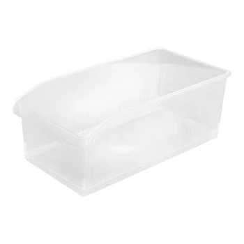 

Wheeled Storage Box Fruit Vegetable Plastic Storage Containers for Refrigerator J2Y
