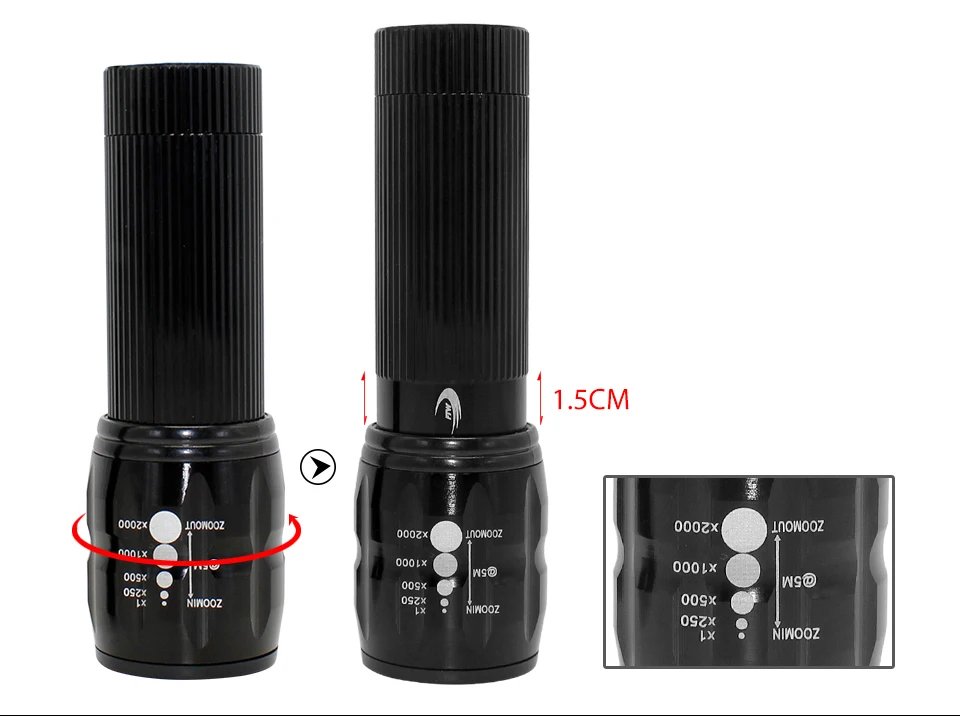Top FTW Bicycle Light 7 Watt 2000 Lumens 3 Mode Bike Q5 LED Bike Light lights Lamp Front Torch Waterproof lamp + Torch Holder BL000 2