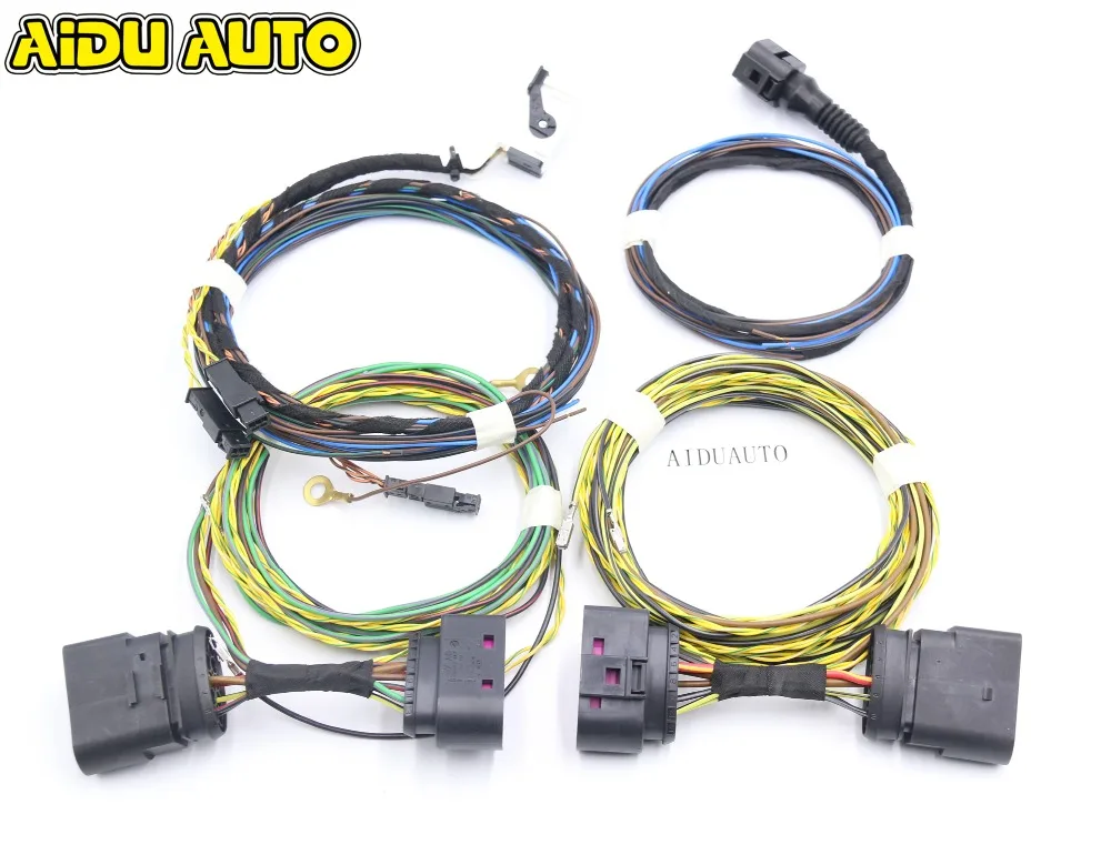

AIDUAUTO USE FIT FOR Passat B7 CC Original Xenon Headlight Auto Leveling Range Headlight Cornering AFS Wire/cable/Harness