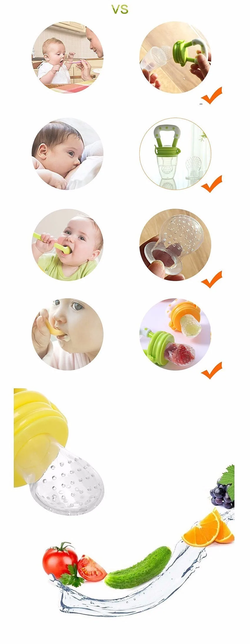 Успокоитель детский сосок свежая еда кормушка молочный Ниблер кормушка детское Кормление Bottel инструмент безопасные детские принадлежности должен инструмент бутылочка для кормления
