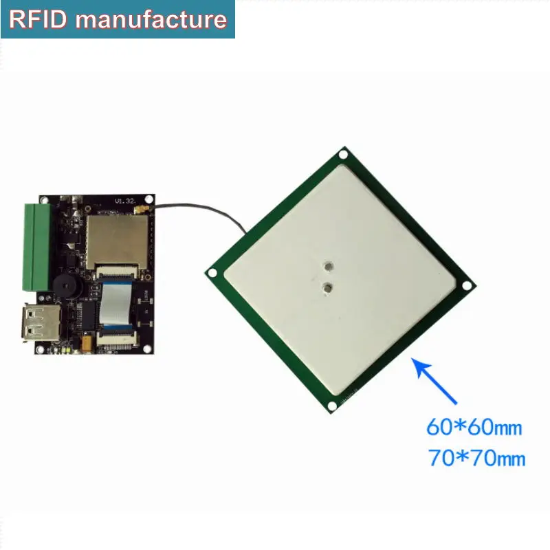 Iso18000 860 МГц 960 МГц uhf rfid Круговой Поляризации 3dbi керамики антенна для tcp ip rfid считыватель модуль управления запасами