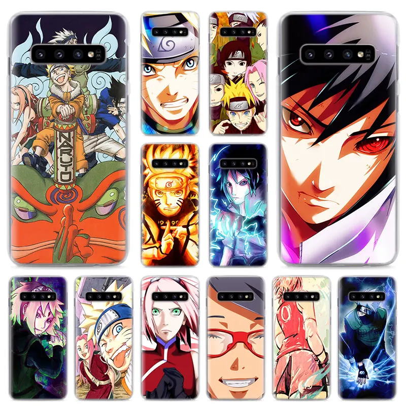 

Naruto Sasuke sakura haruno Phone Cases for Samsung Galaxy S8 S9 S10 Plus S10e M10 M20 S6 S7 Edge Hard Back case cover